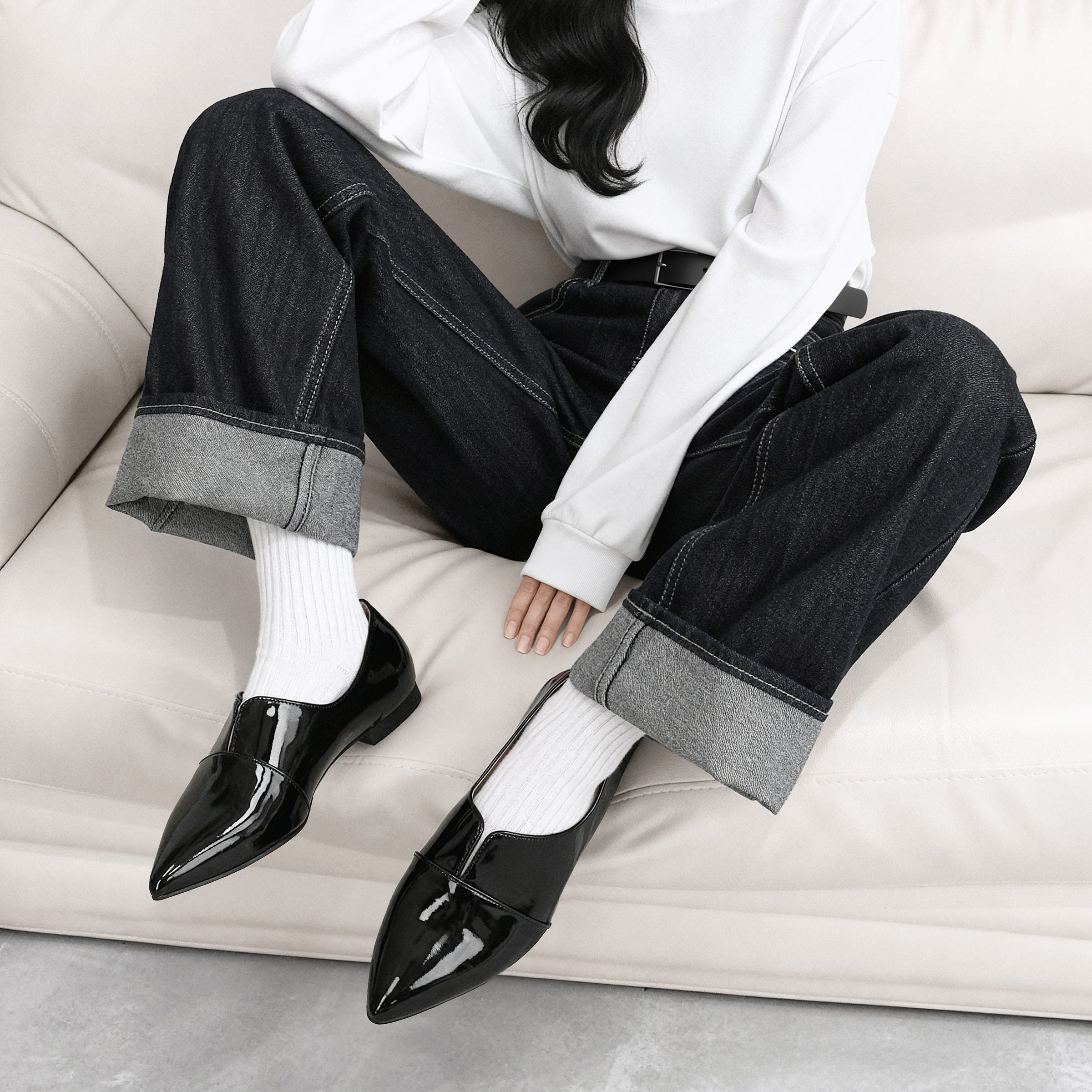 雨の日に選びたいエナメルシューズ – 