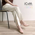 30%OFF：iCoN COLORS：ポインテッドトゥ エナメル パンプス（C57171）コーラル/mamian（マミアン）