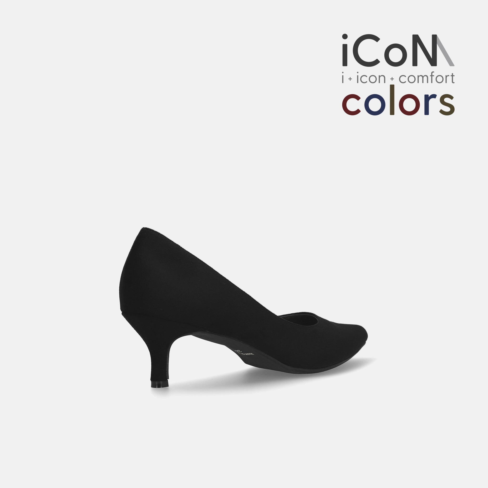 30%OFF：iCoN COLORS：ポインテッドトゥ スエード パンプス（C57172