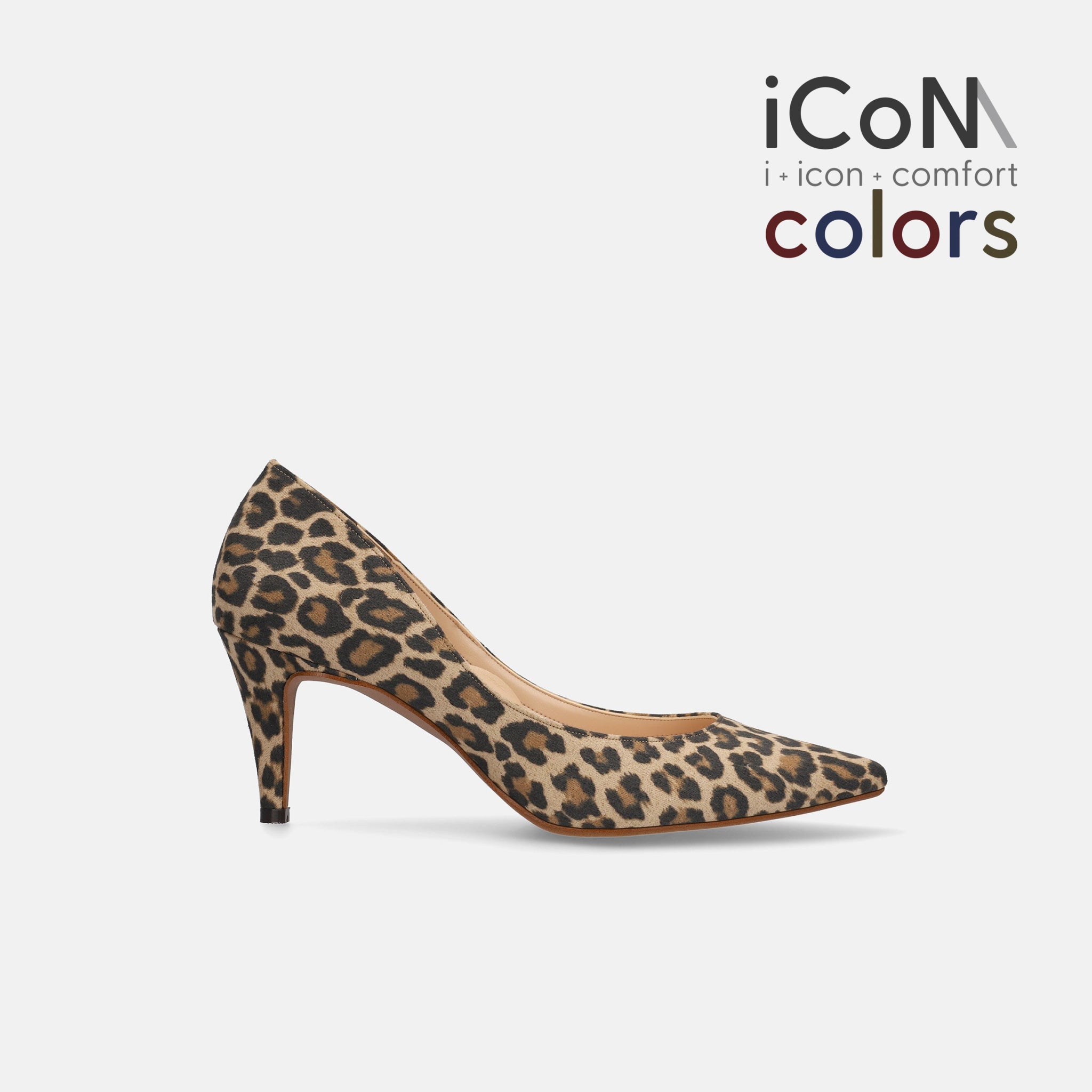 30%OFF：iCoN COLORS：ポインテッドトゥ スエード パンプス（C76532