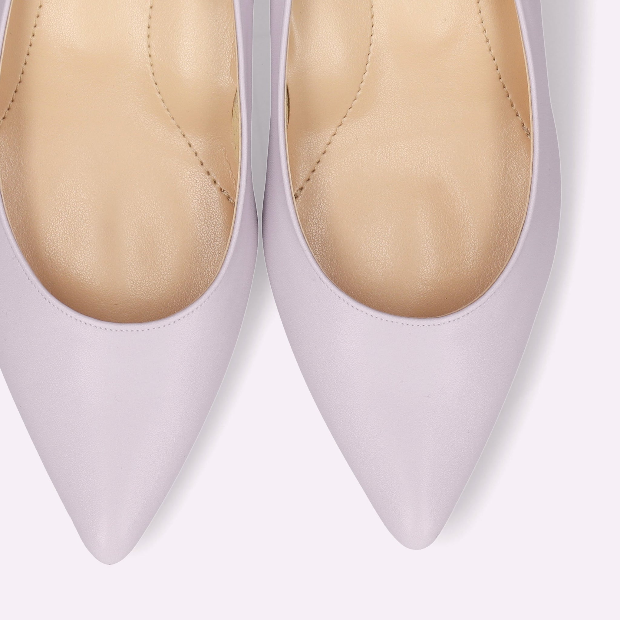 30%OFF：iCoN COLORS：ポインテッドトゥ スムース パンプス（C57173