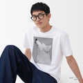 予約：urday【Animal／White Dog／WB】フォトTシャツ（8202181）ホワイト/urday（マミアン）