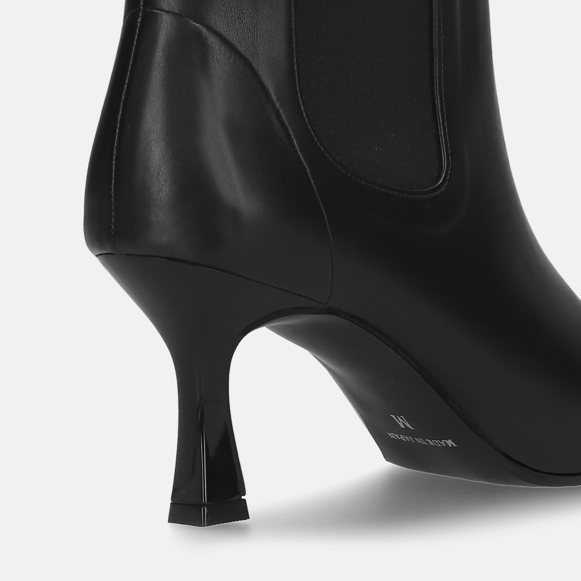 50%OFF：サイドゴア ミドルブーツ（m72009）ブラック – mamian