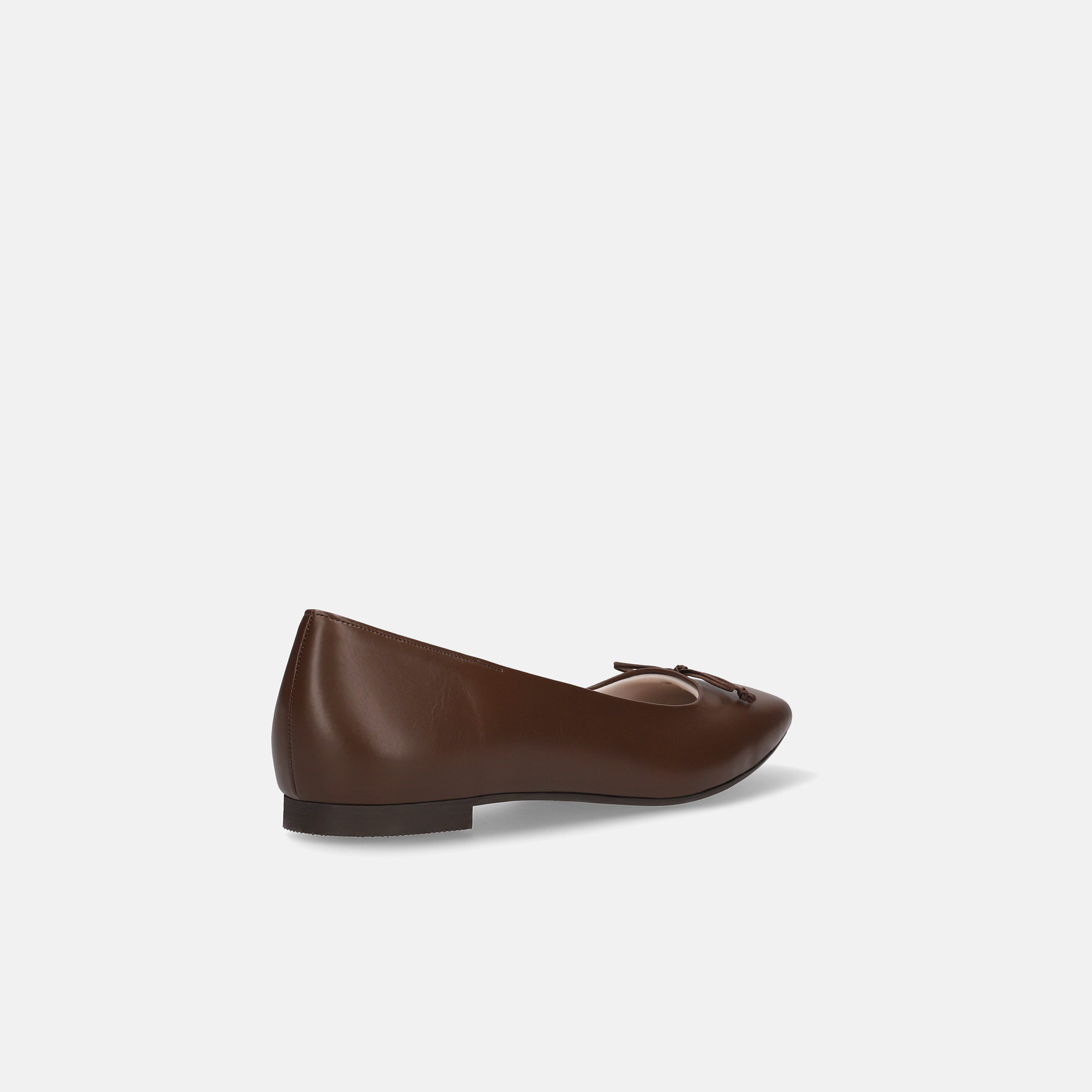 15%OFF：スクエアトゥ バレエシューズ（3377）ブラウン – mamian