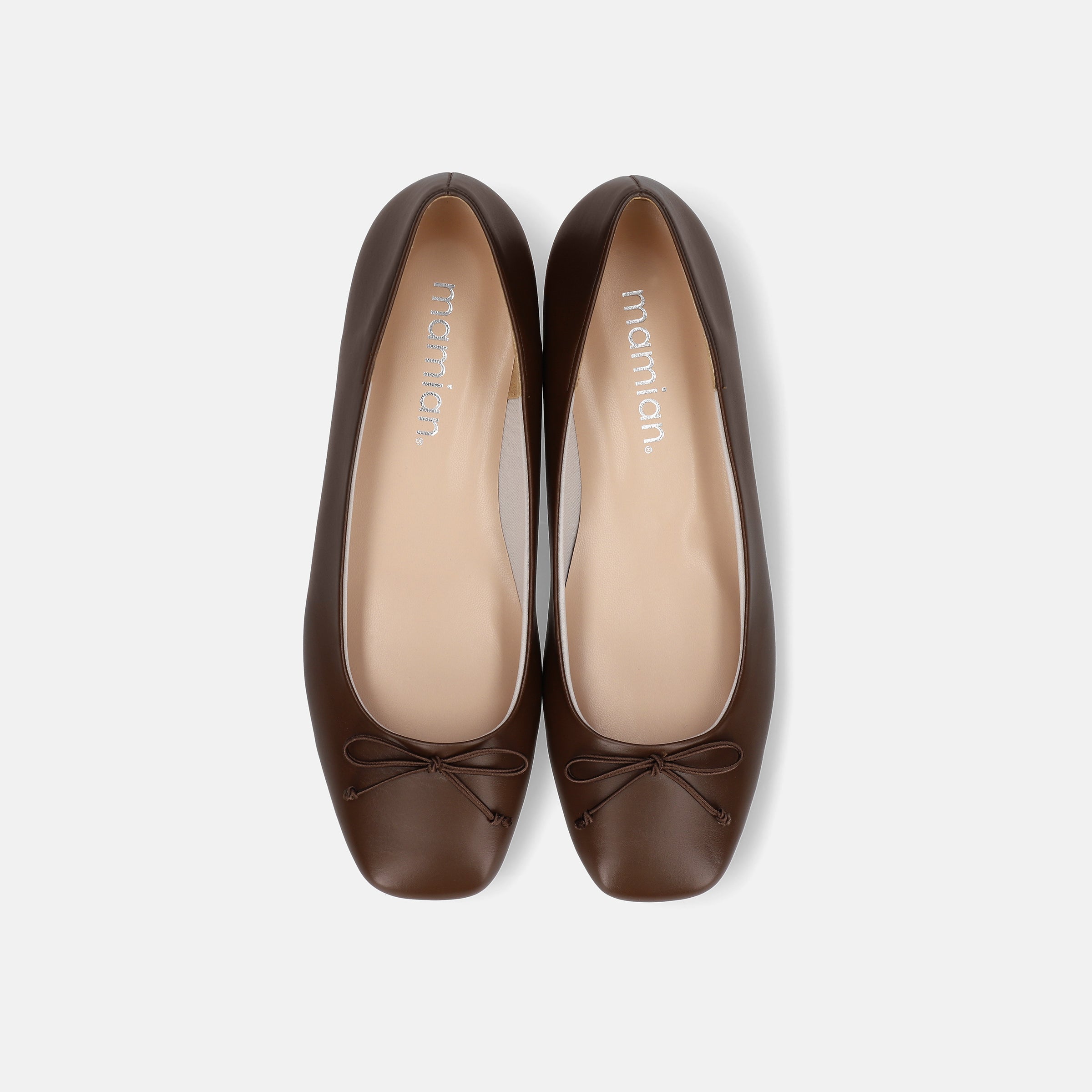 美品kurun 本革　スクエアトゥバレエシューズ　シャンパンゴールド　24.5 Giselle -Crack mirror Gold クラックミラー ゴールド – kurun TOKYO