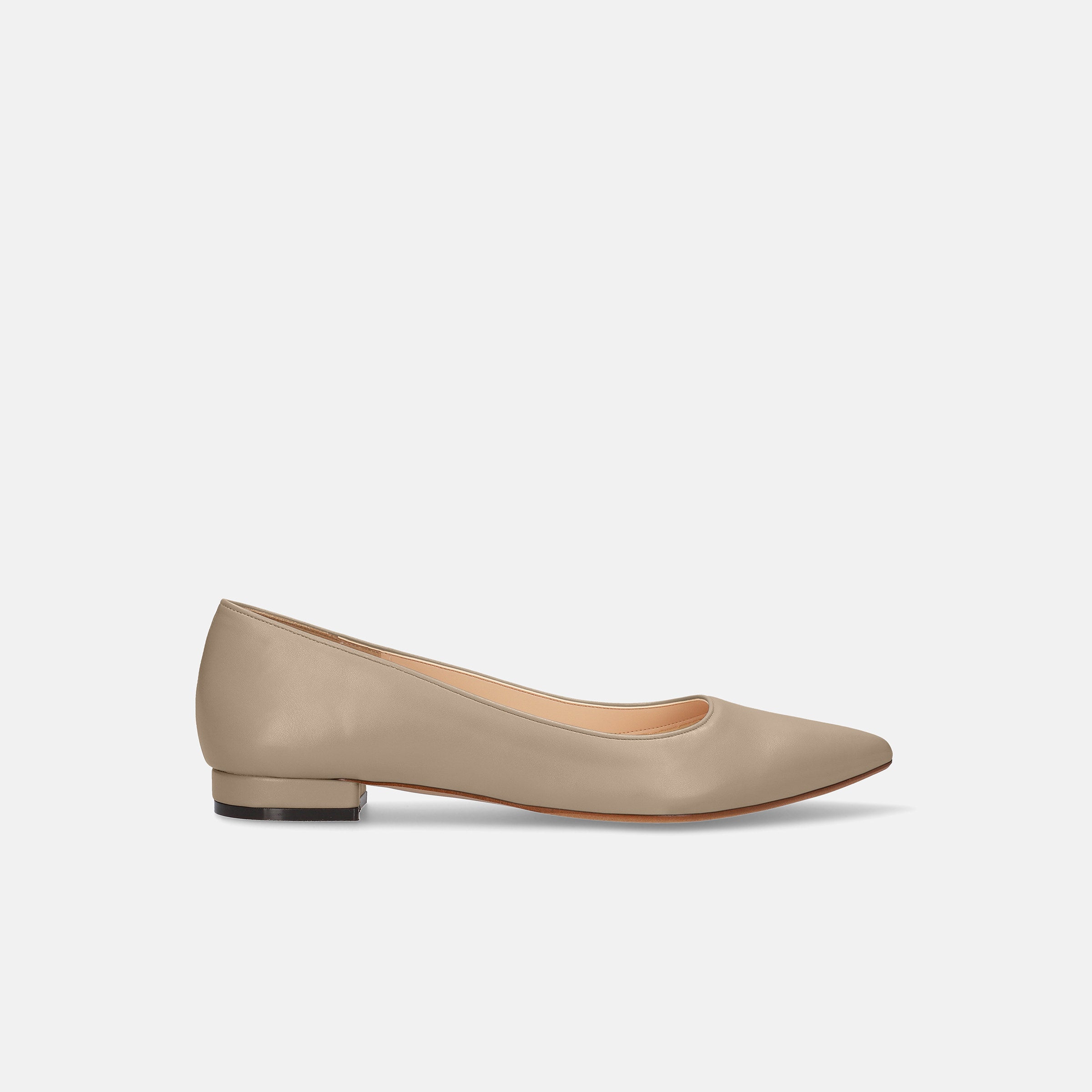新品　Cole Haan ベージュ ポインテッドトゥ フラットシューズ 予約：2026SS：iCoN COLORS：ポインテッドトゥ フラットシューズ