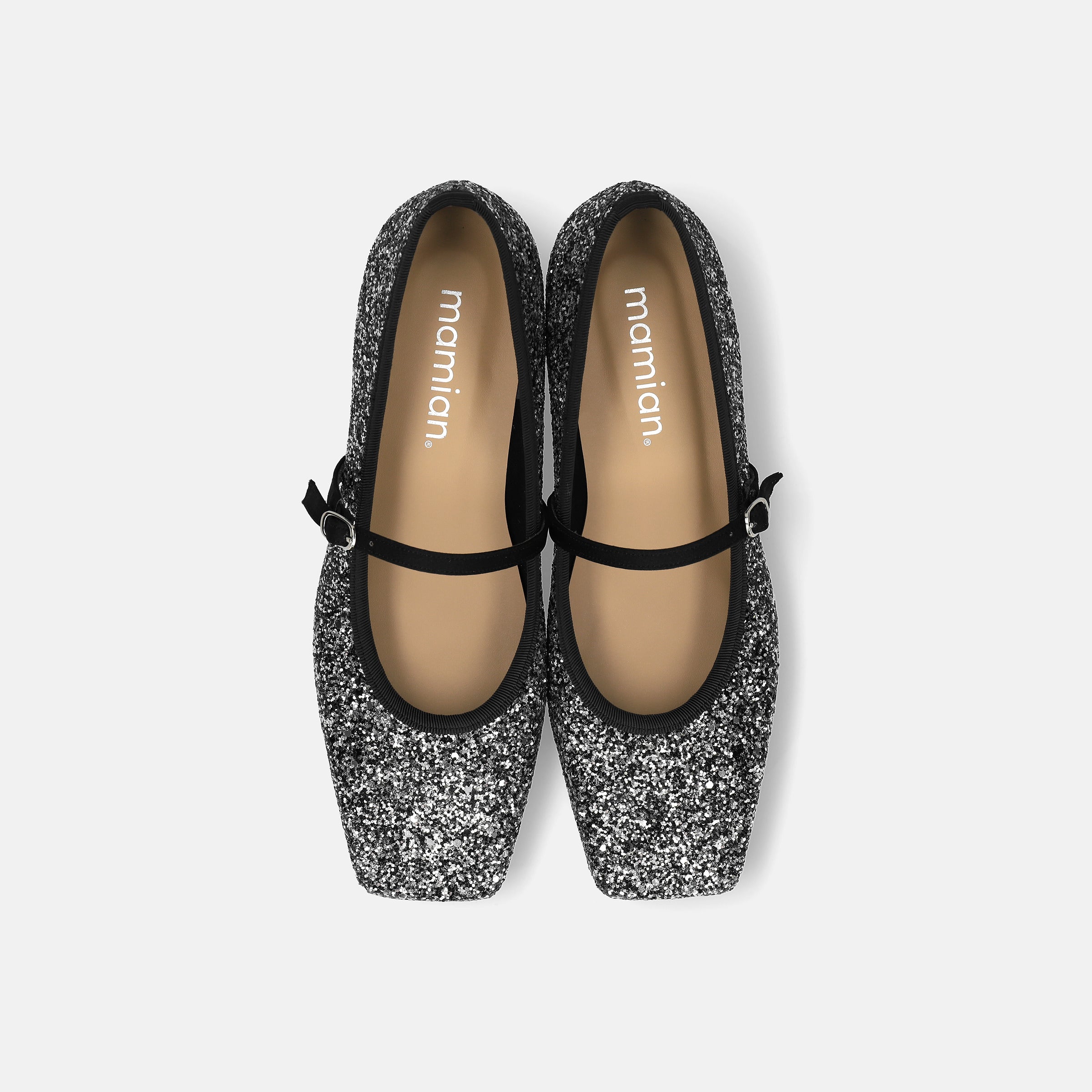 BENIR シルバー グリッターパンプスサイズ37 Select Shop グリッターポインテッドトゥパンプス シルバー/22.5