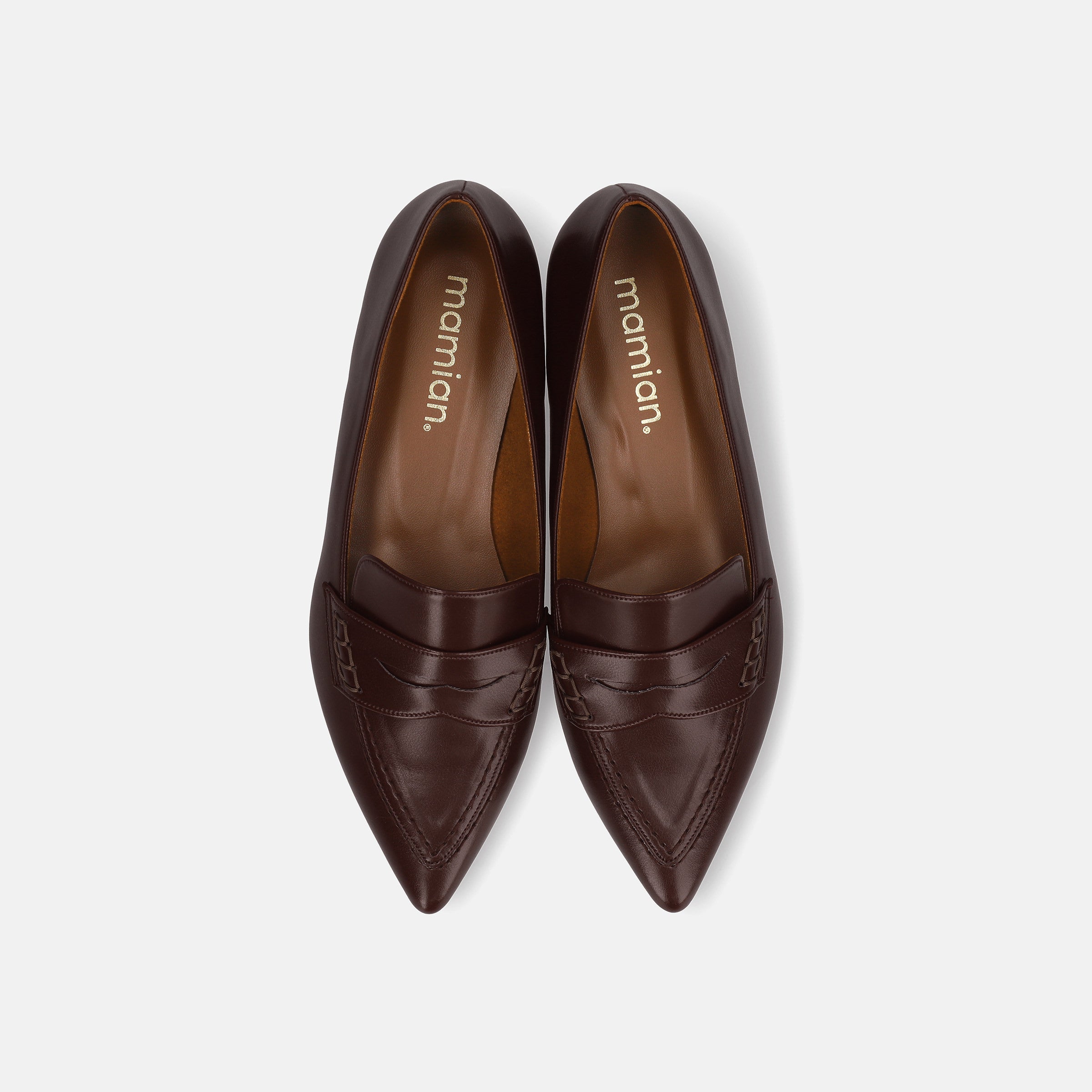 ラストワン25%OFF：モカデザイン 甲深ローファー（m17022）レ