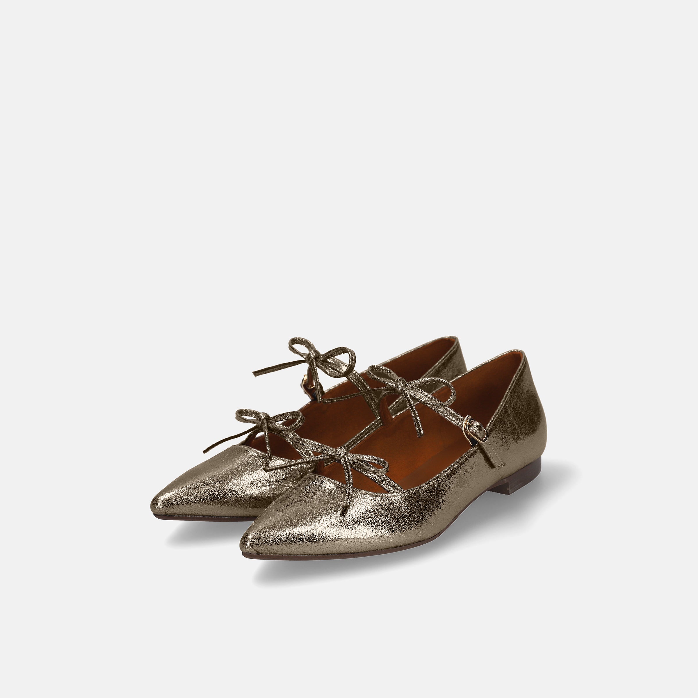 【未使用級】ジャンポールゴルチエ　フラット シューズ　リボン紐　ブラック　バレエ 未使用級】ジャンポールゴルチエ フラット シューズ リボン紐