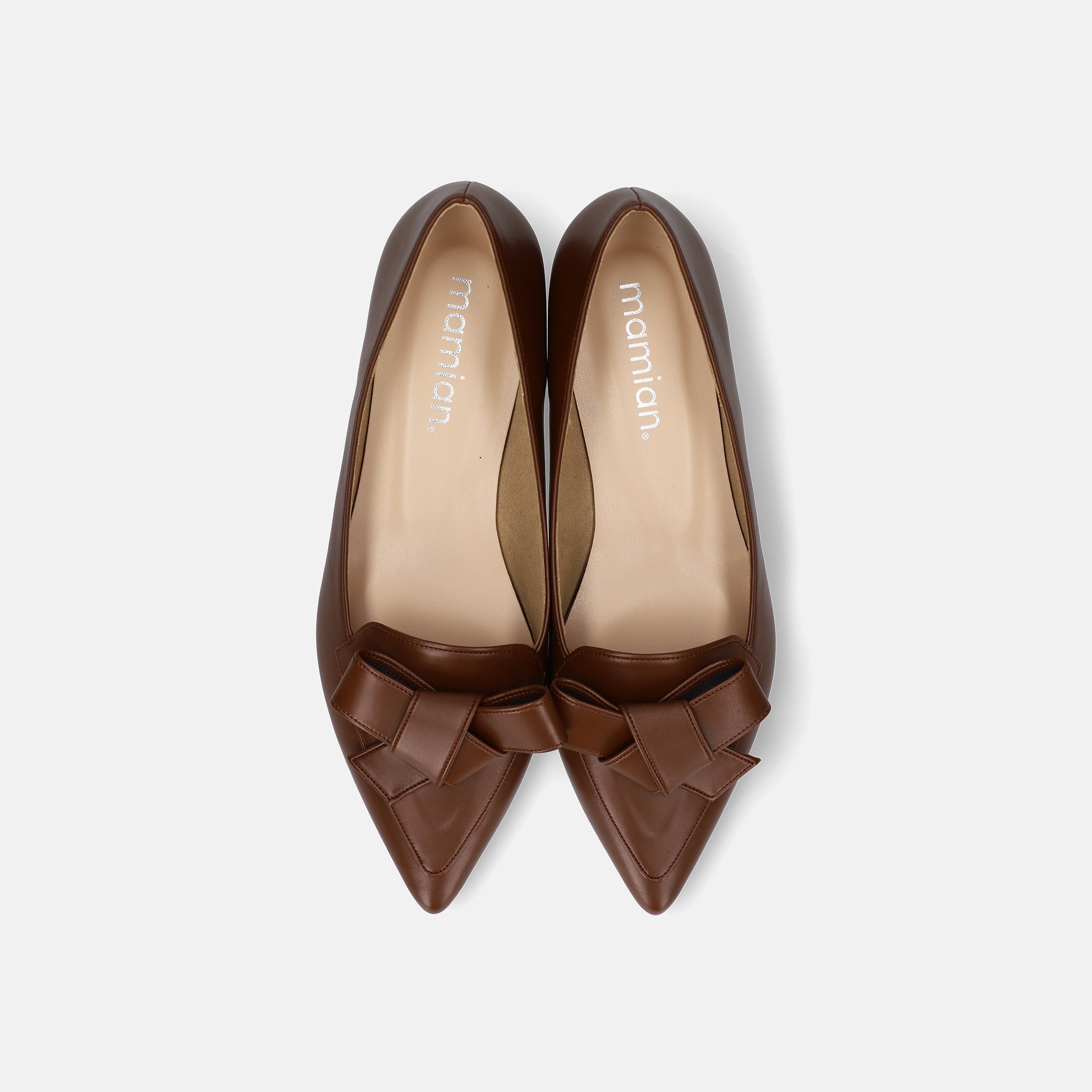 ラストワン30%OFF：結びリボン フラットシューズ（m17044）レ