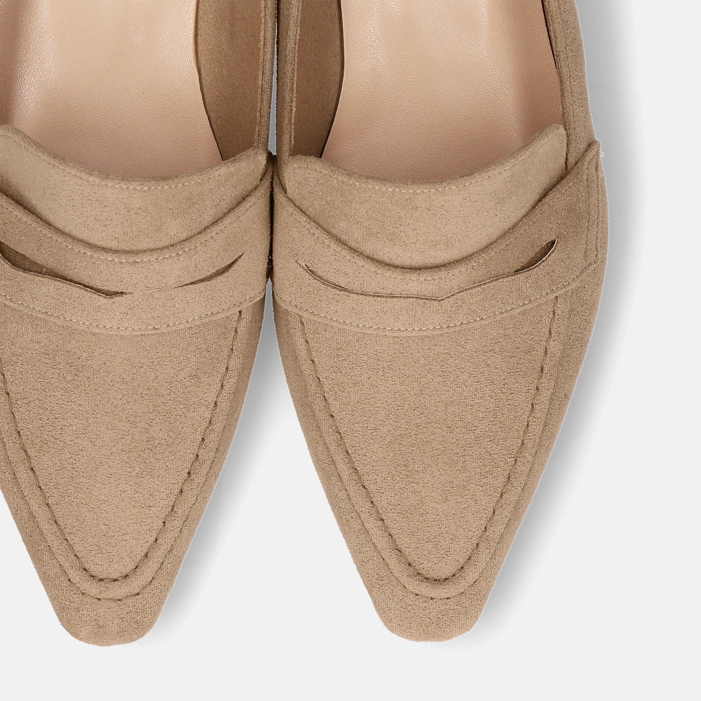 20%OFF：2025AW：スクエアバックル フラットシューズ（m18001