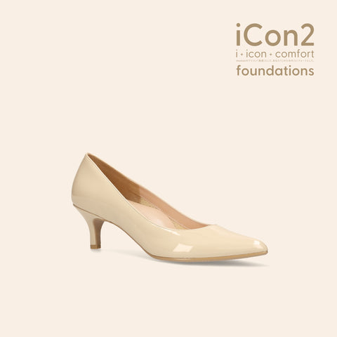 iCon2 Foundations 2023：ポインテッドトゥ パンプス（F5718）メルティペール/mamian（マミアン）