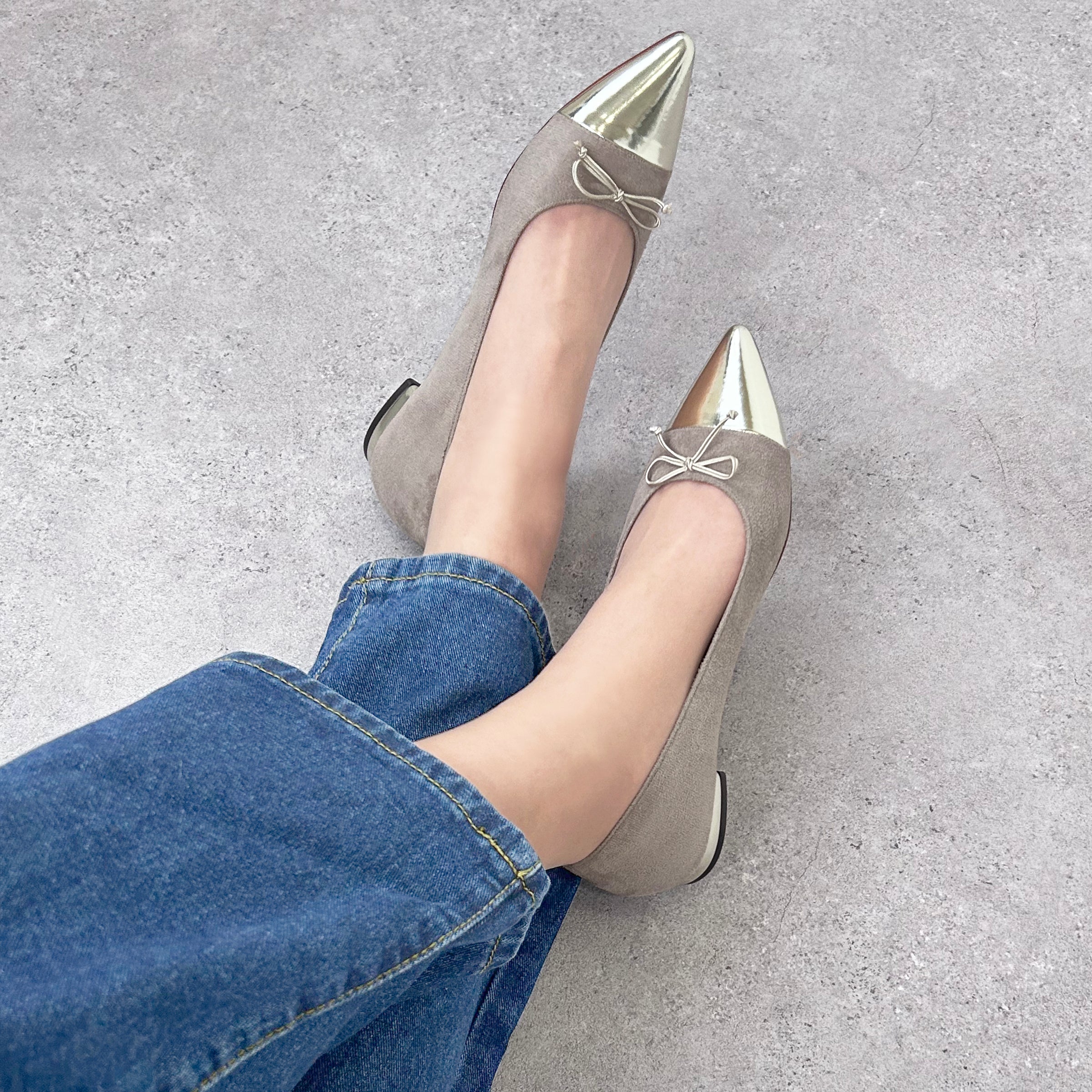 【かぽ】 ウィメンズセット グレージュ Mサイズ ソファ 3人掛け「ワルツ」幅206cm 半革#J-722A/PU トープ色 | 【公式