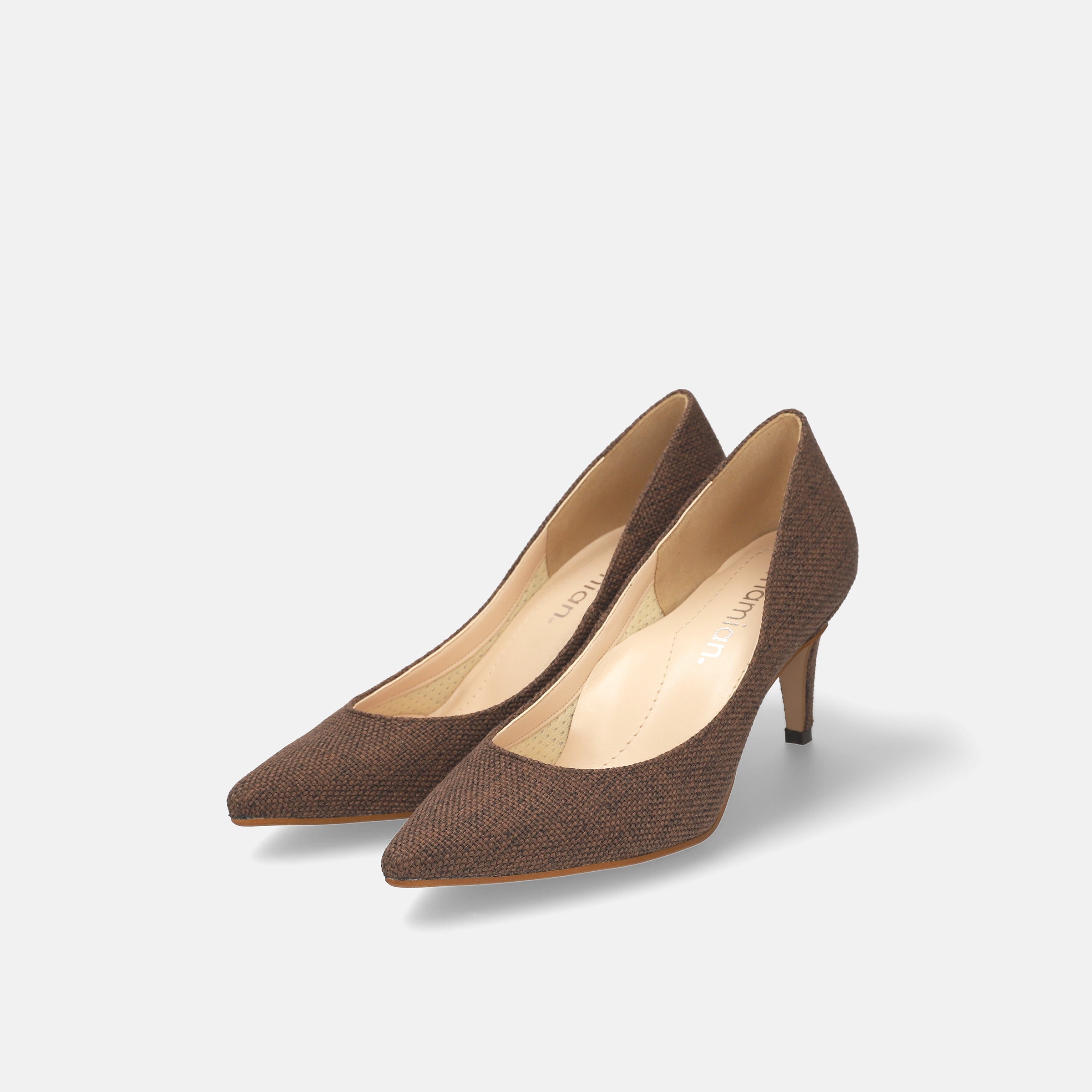 20%OFF：2025AW：iCoN COLORS：ポインテッドトゥ クロコ型押し