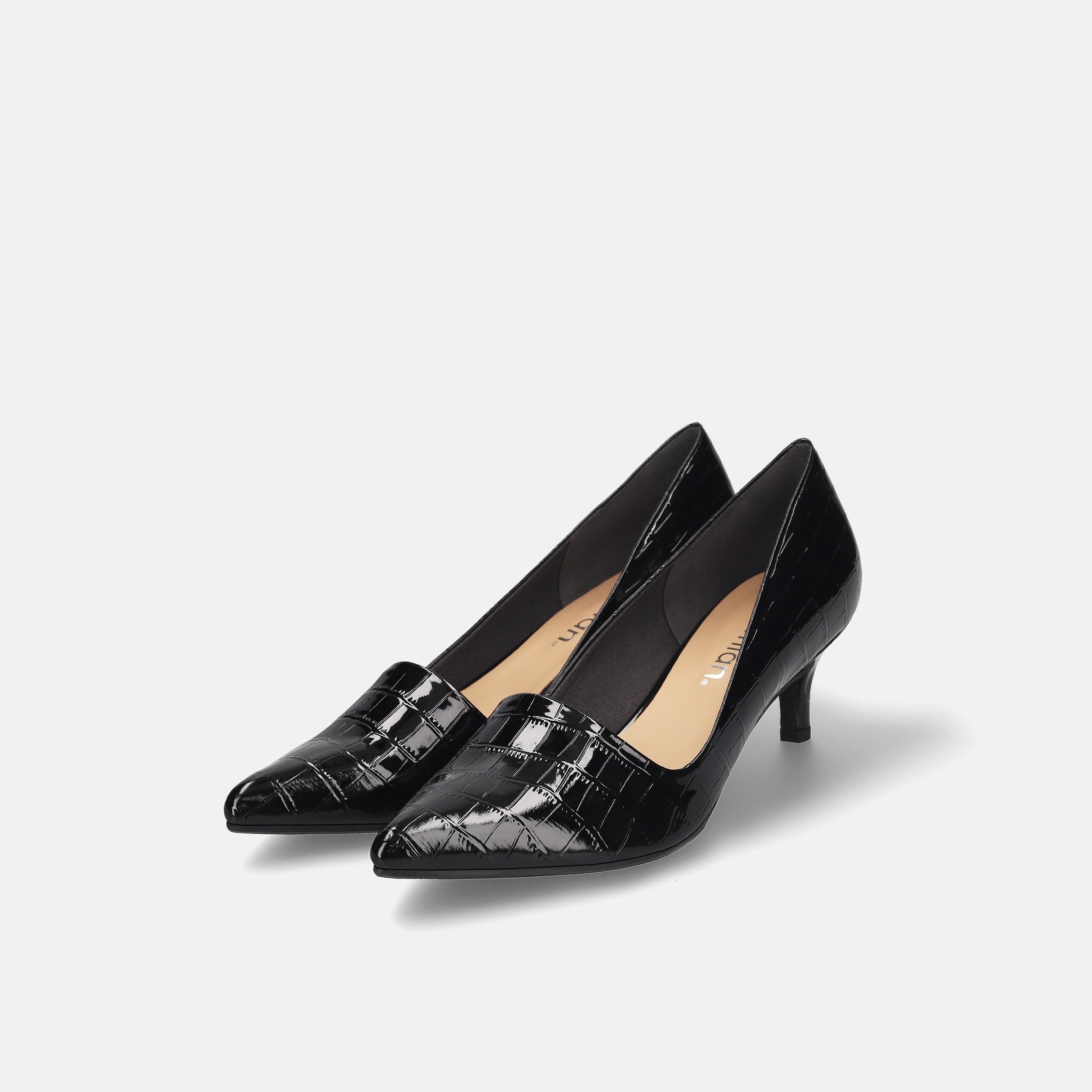 【極美品・廃番・値下げ】Think! パンプス 24.5 30%OFF：2025AW：サイドコンシャス デザイン パンプス（m45007