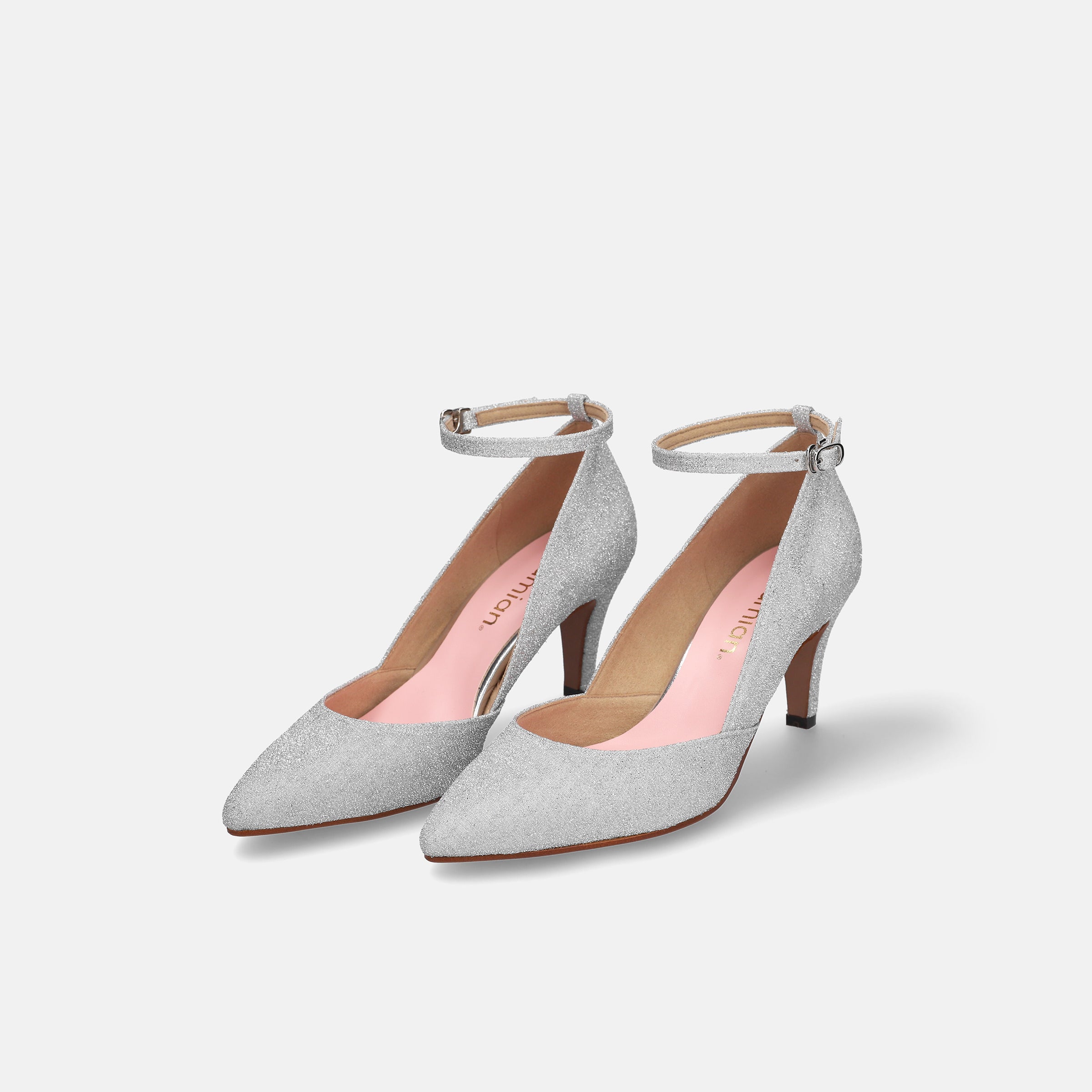 20%OFF：OC：リボン＆アンクルストラップ 2Way パンプス（m72022