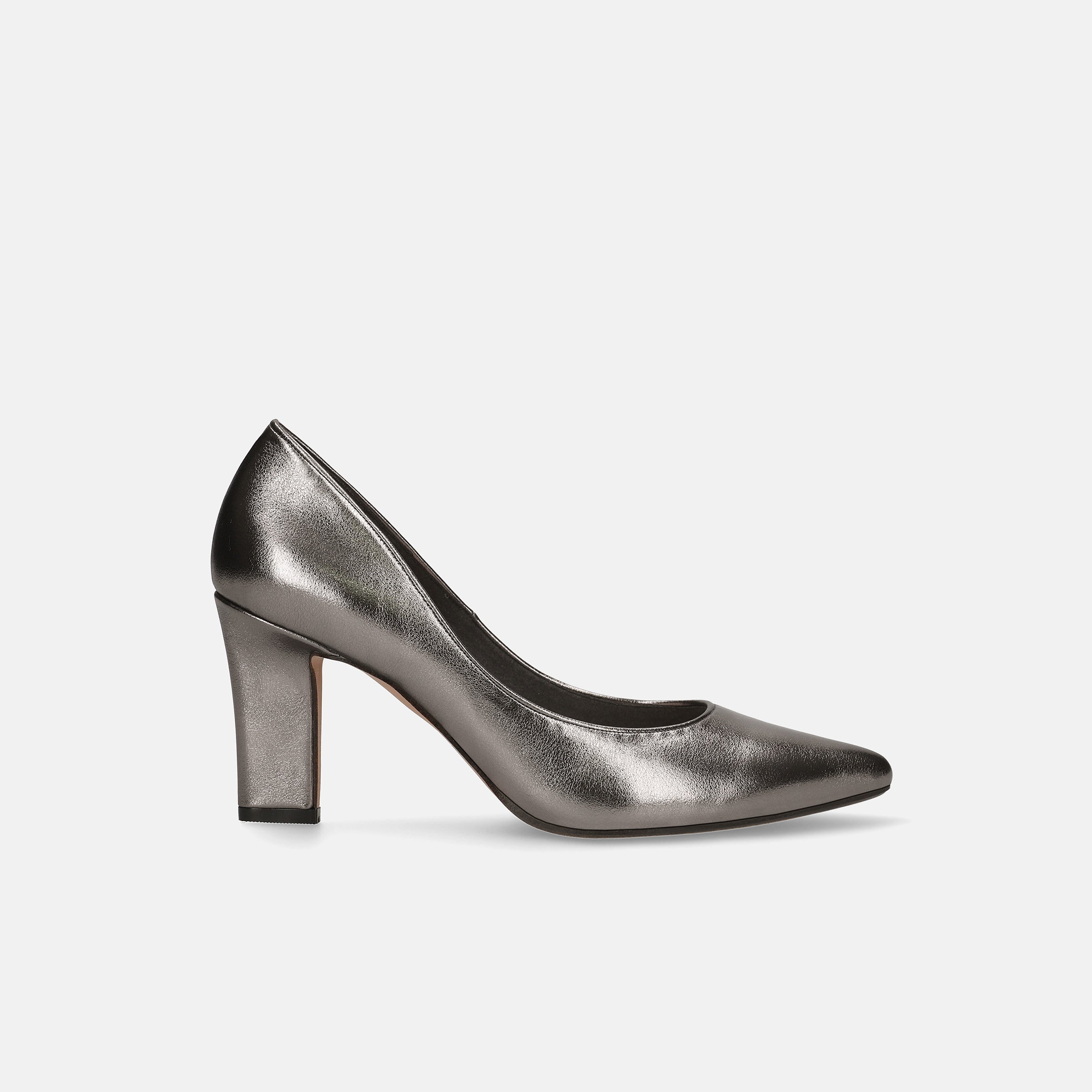 20%OFF：2025AW：ポインテッドトゥ パンプス（m81001）スチール