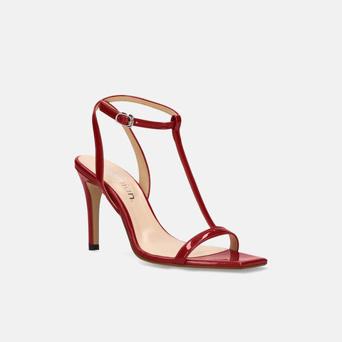 予約：2026SS：Tストラップ サンダル（3588）レッドE