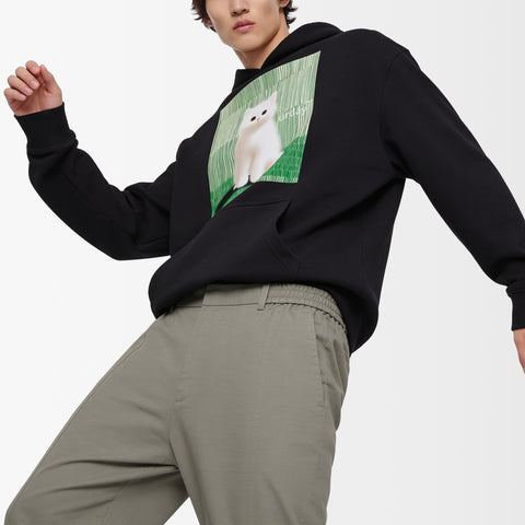 スウェットプルパーカ