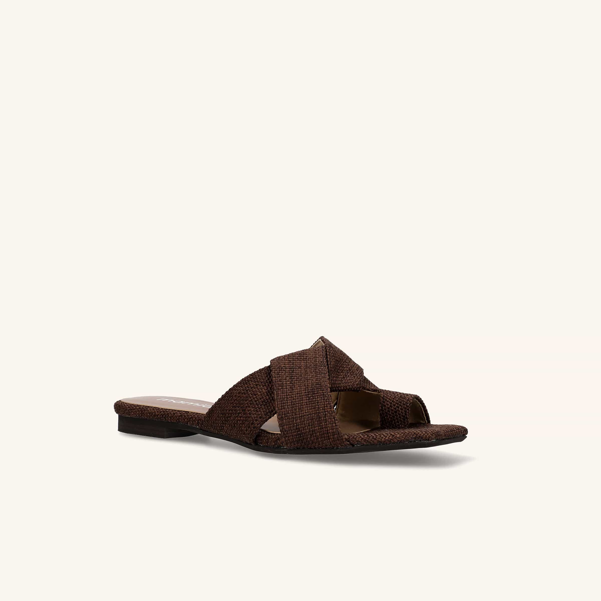 【美品】 SLIPPER ブラウン サンダル 夏もブラウンが可愛い！ブラウンサンダル特集 – mamian マミアン