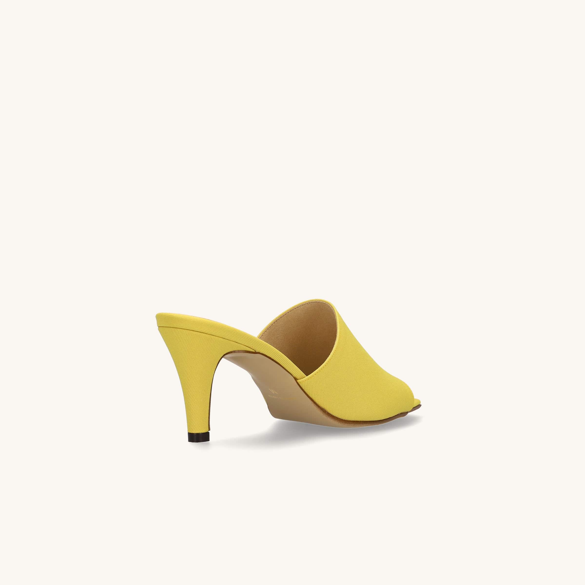 15%OFF：シンプル スタイル ミュール（733）イエロー – mamian