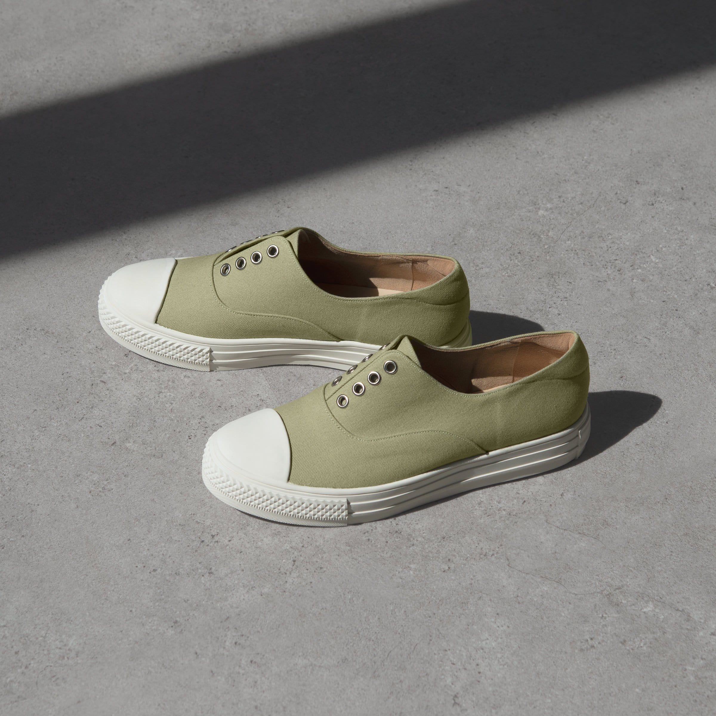 マミー 10%OFF：2025SS：オックスフォード スニーカー（m1002）シルバー